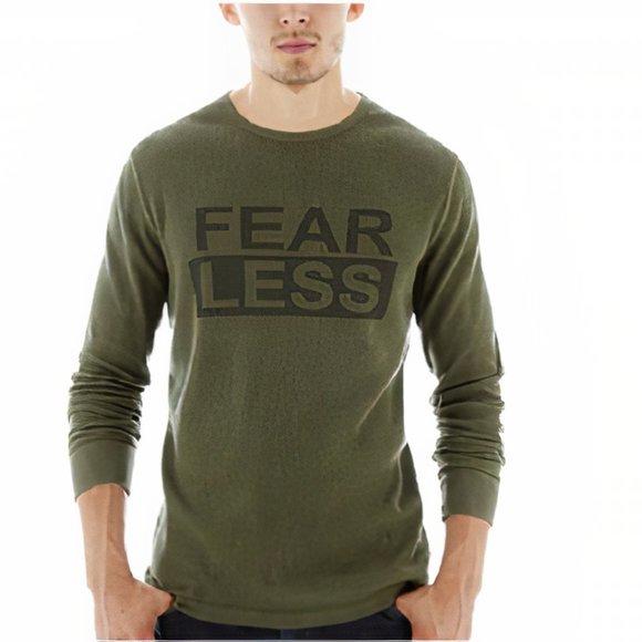 JF J. Ferrar Long-Sleeve Graphic Thermal Size M - Picture 1 of 1